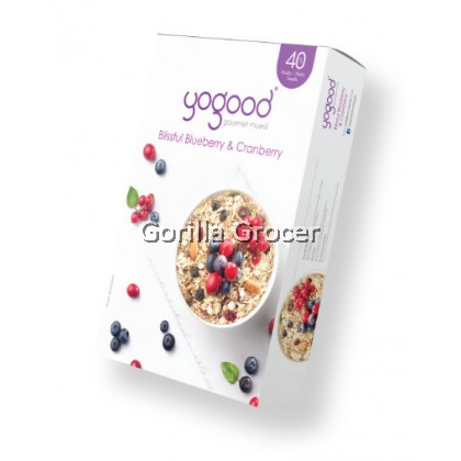 Yogood Gourmet Muesli - Blissful Blueberry & Cranberry (360g)